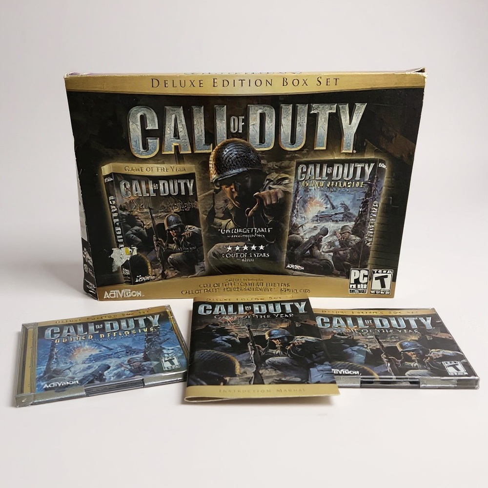 Call of Duty Deluxe Edition Box Set - PC Game